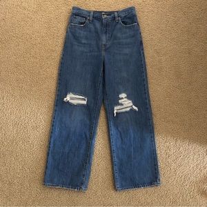 Levi’s Women High Waisted Straight Jeans 100% Cotton Sz 28